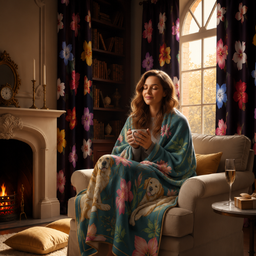 Personalized Blankets — Custom Photo & Pet Blanket Gifts by Maat Universe