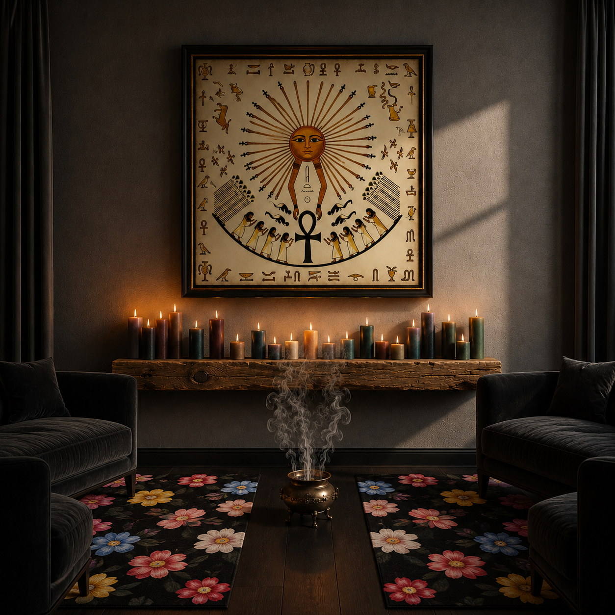 Maat Wall Art — Sacred Symbolic Prints Inspired by Egyptian Wisdom