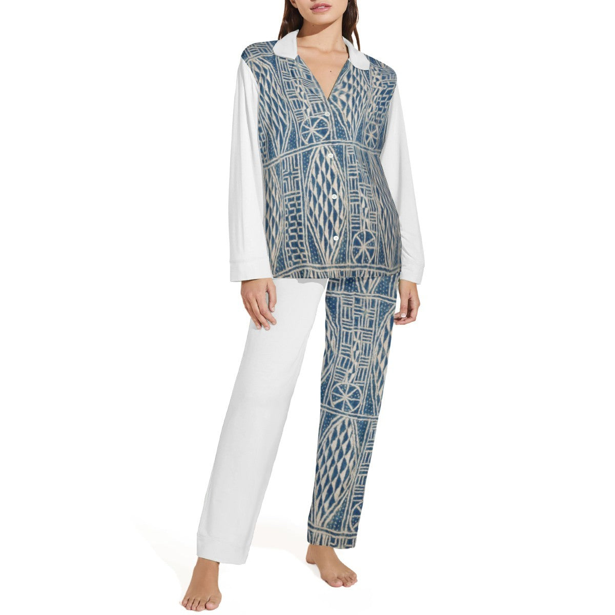 NDOP Sacred Pajamas Women's Heritage Set — lifestyle photo