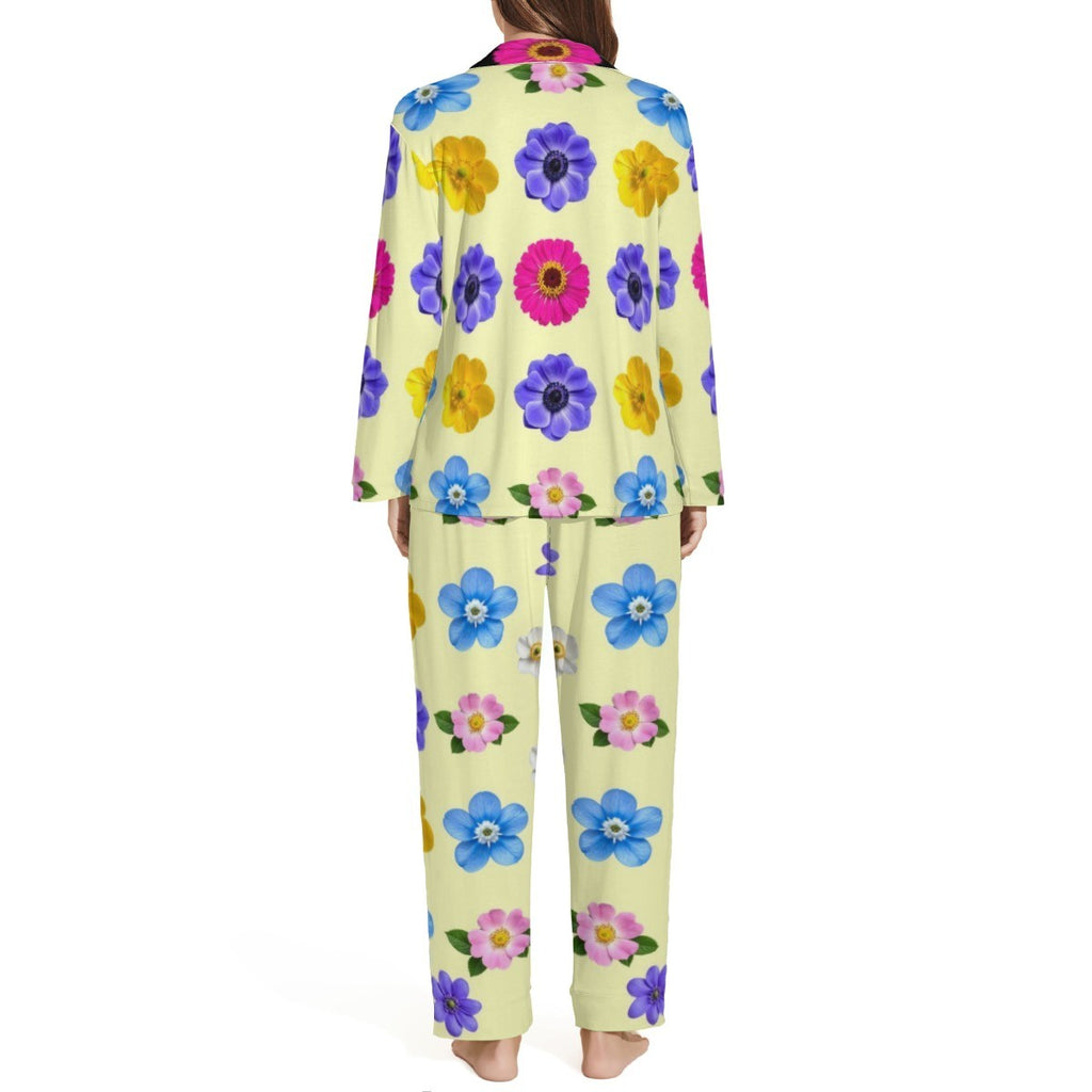 Flowers Women's Pajama Set — wear your story, detail view