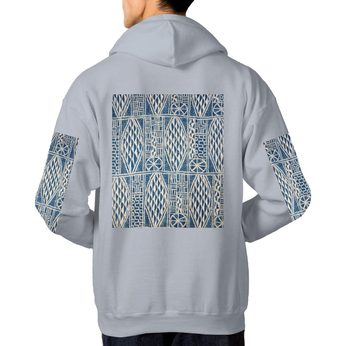 NDOP Heritage Polo — sacred geometry shirt, lifestyle photo