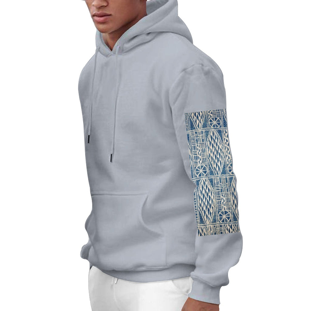 NDOP Heritage Polo — sacred geometry shirt, back view
