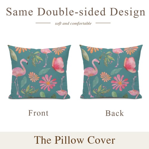 Premium Floral Cushion Cover - Stay You Stay True Collection — alternate view