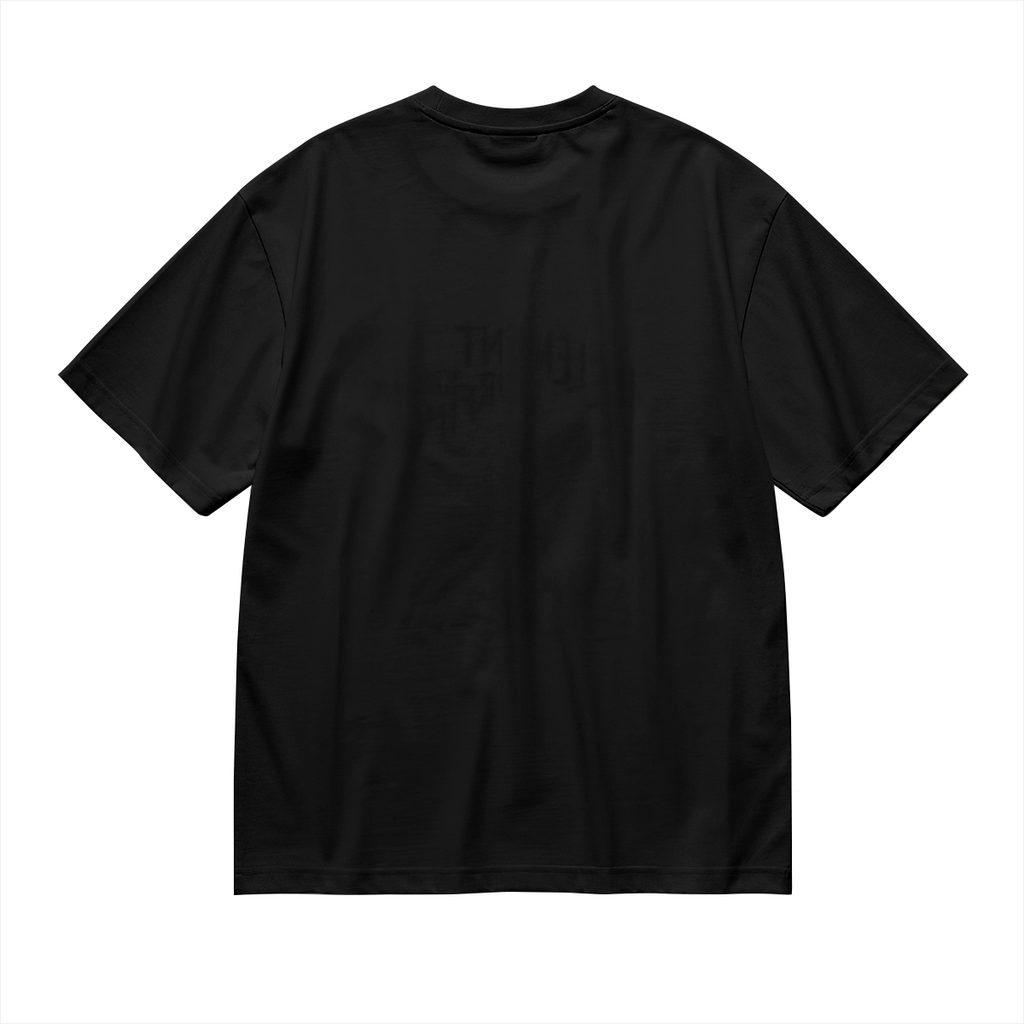 Women's Sunset Hibiscus T-Shirt — premium cotton, detail view