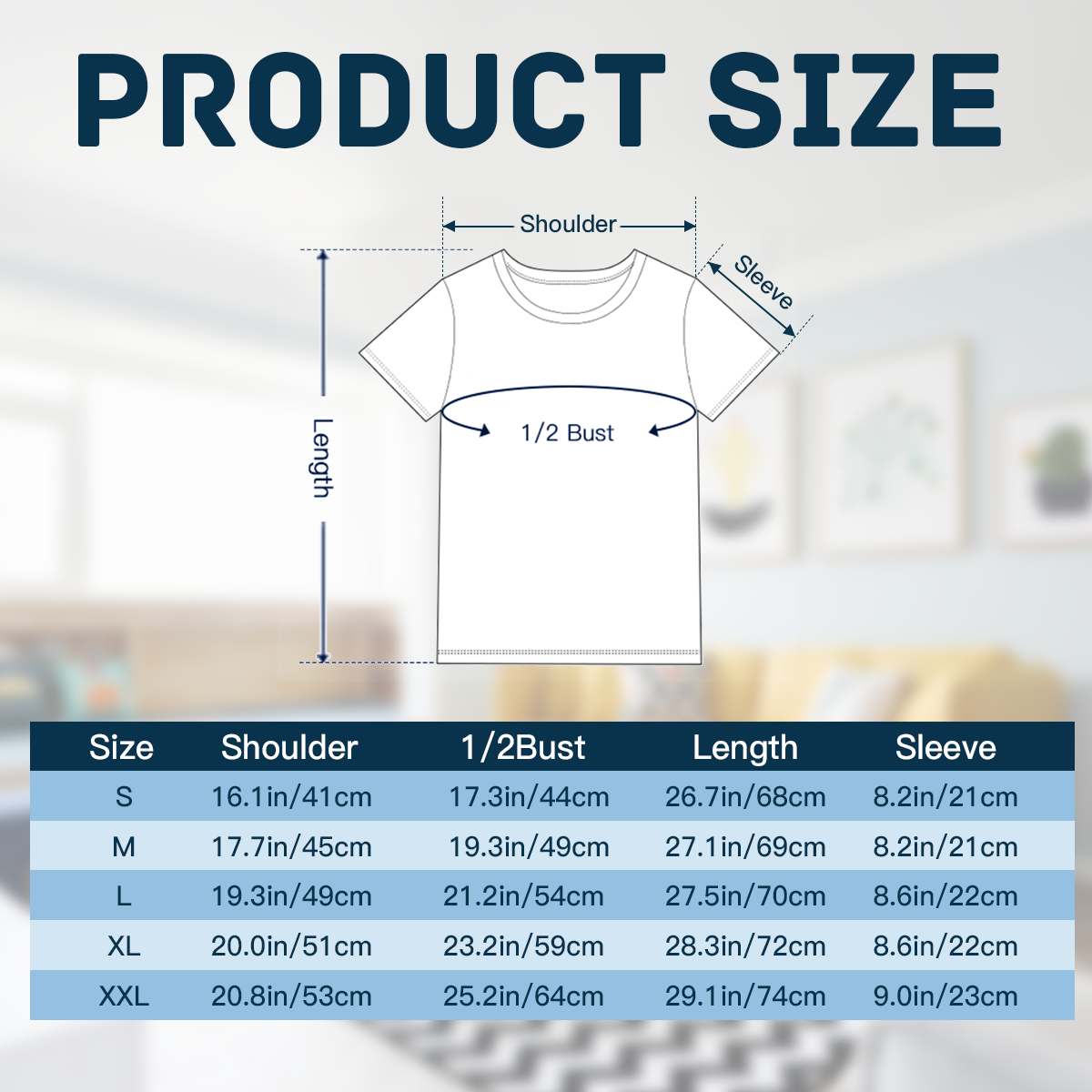 Women's Golden Hibiscus T-Shirt — packaging photo