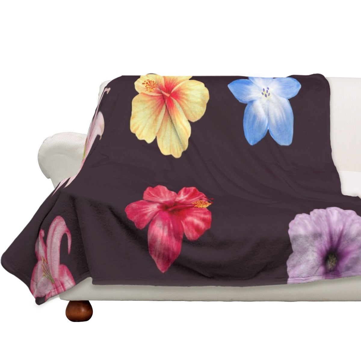 Premium Sacred Blanket — symbolic home decor, front view