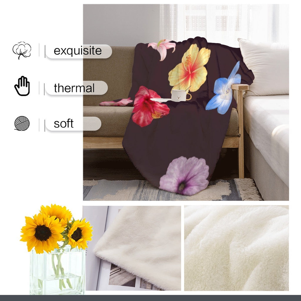 Premium Sacred Blanket — symbolic home decor, close-up