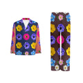 Flowers Women's Pajama Set — comfort meets style, front view