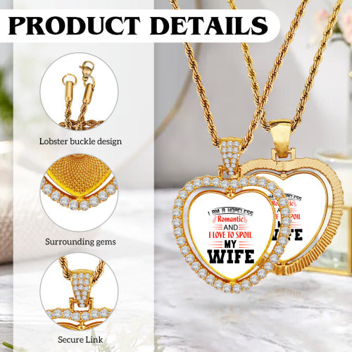 Engraved Heart Necklace™ | Personalized Stainless Steel Pendant