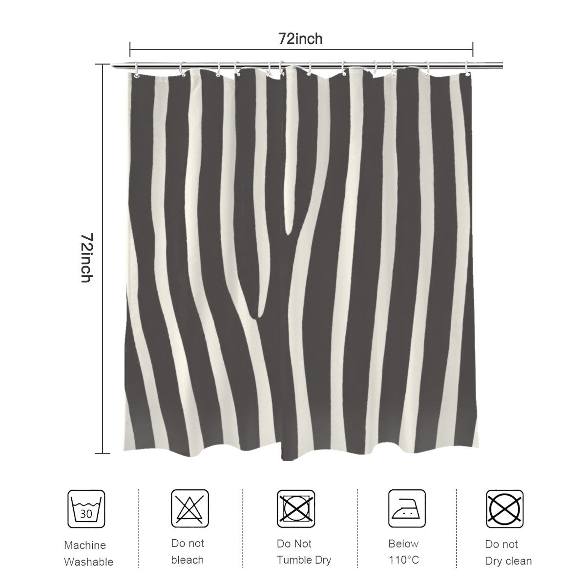 Urban Graffiti Bathroom 4-Piece Set — shower curtain bath mats, room scene