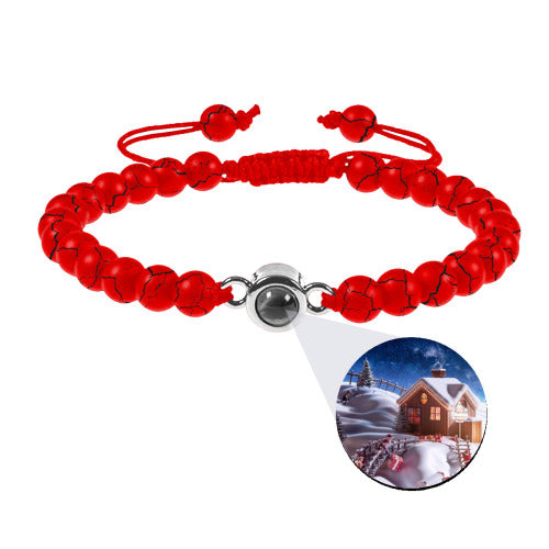 Secret Projection Bracelet - Hidden Photo & Love Message — packaging photo