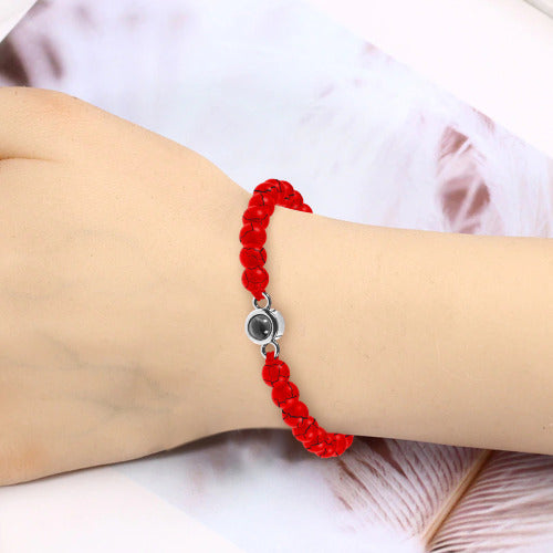 Secret Projection Bracelet - Hidden Photo & Love Message — alternate view