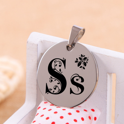 Forever Paw ID Tag — personalized engraved pet tag, detail view