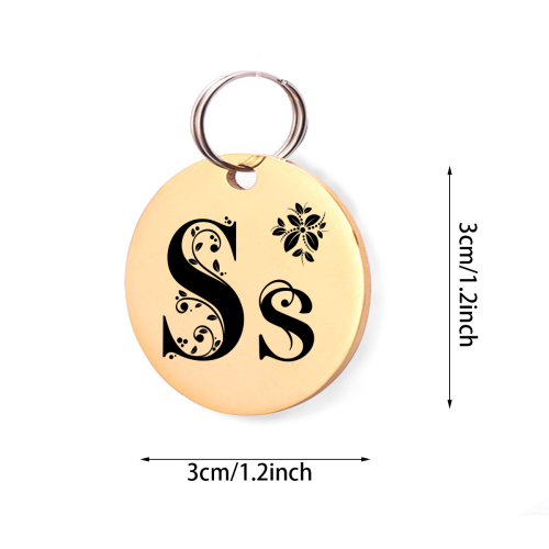 Forever Paw ID Tag - Personalized Engraved Pet ID Tag — alternate view