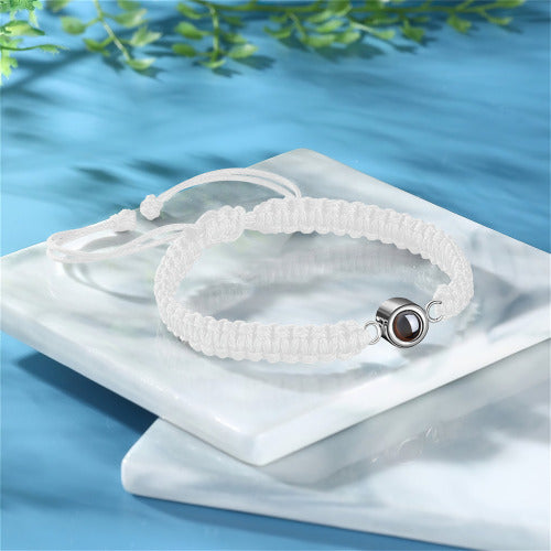 Adjustable Photo Bracelet - Hidden Memory Bracelet — alternate view