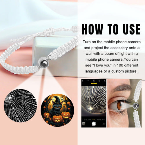 Adjustable Photo Bracelet - Hidden Memory Bracelet — view 11