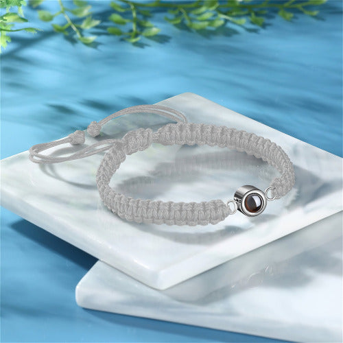 Adjustable Photo Bracelet - Hidden Memory Bracelet — view 14