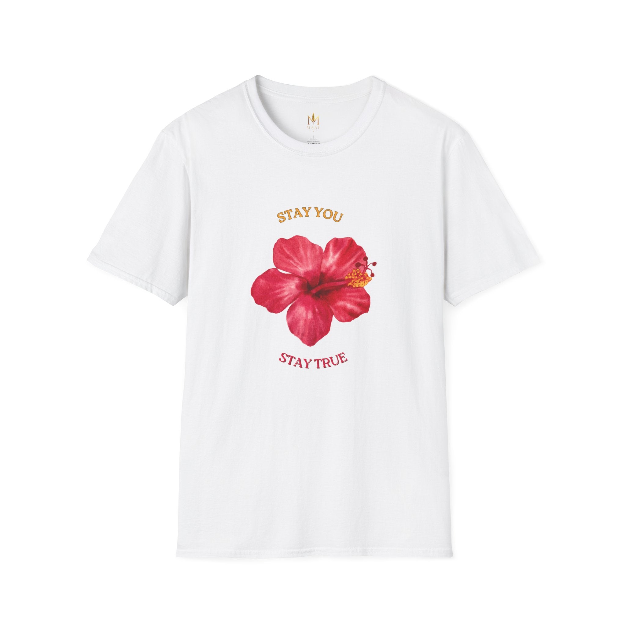 Stay You Stay True Women T-Shirt White Front