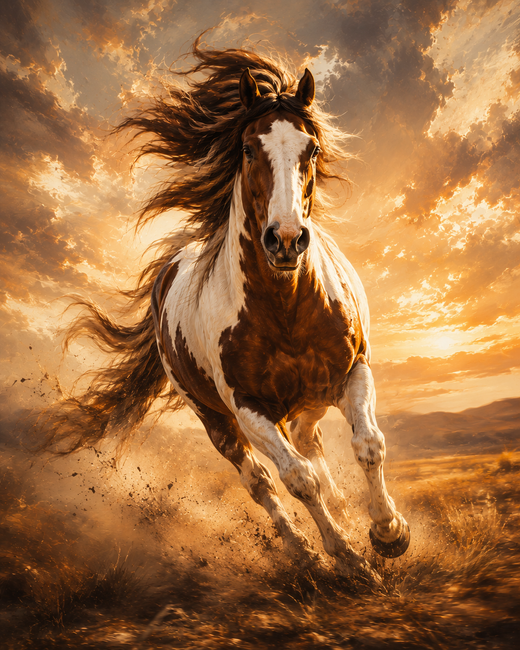 Horse — Freedom — Sacred Wall Art