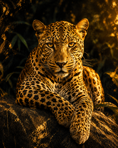 Leopard — Confidence — Sacred Wall Art