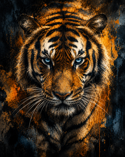 Tiger — Strength — Sacred Wall Art