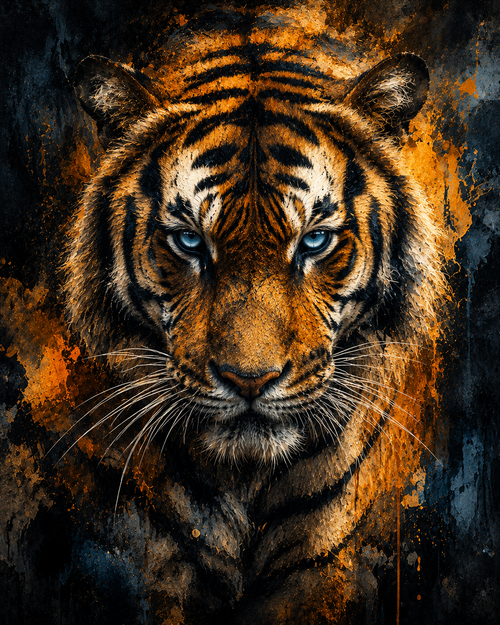 Tiger — Strength — Sacred Wall Art