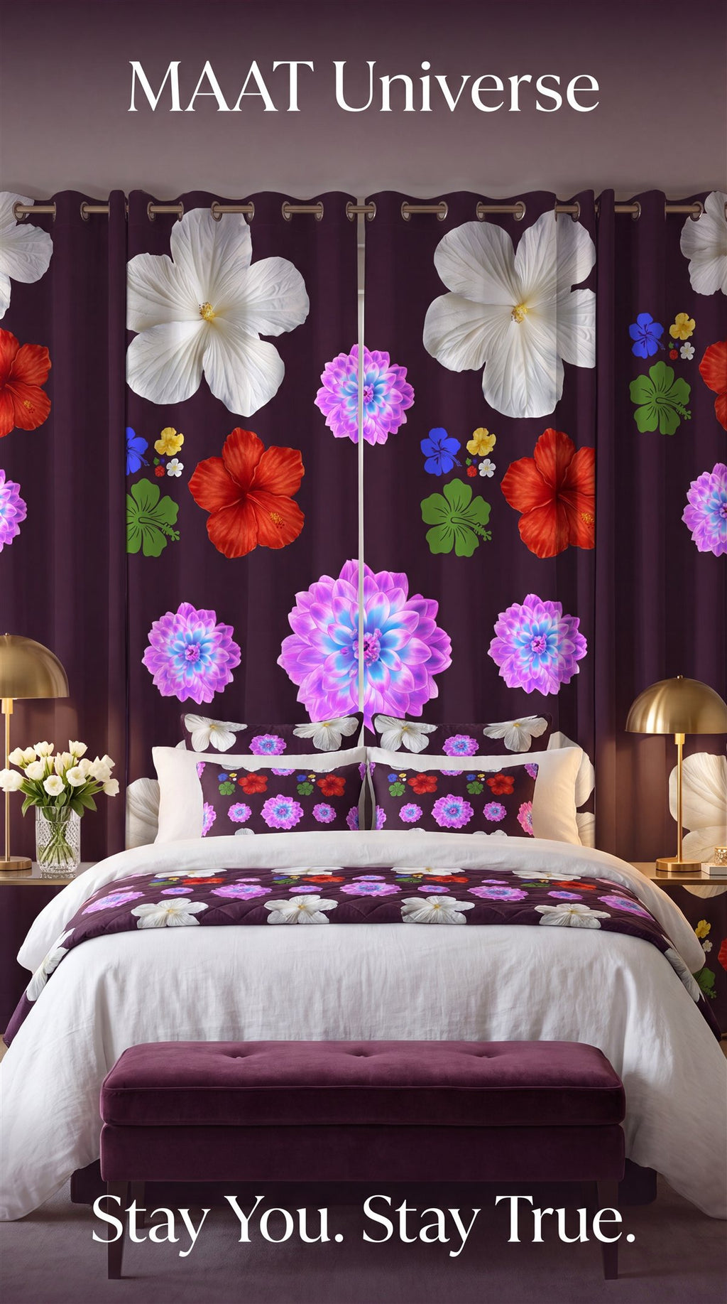 Stay You Stay True™ Luxury Blackout Curtains - Transform Your Space Into Peace