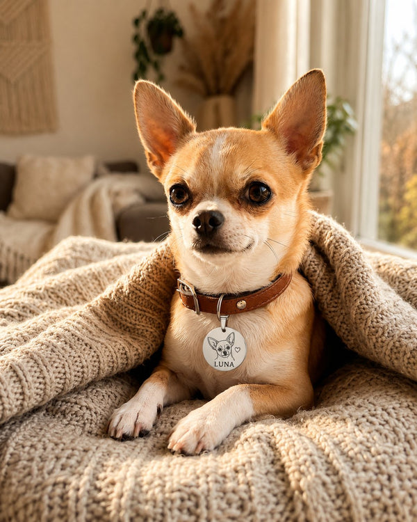 Customer photo — Fits tiny collars