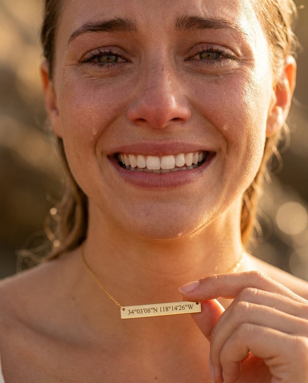 Customer photo — Coordinates of where we met