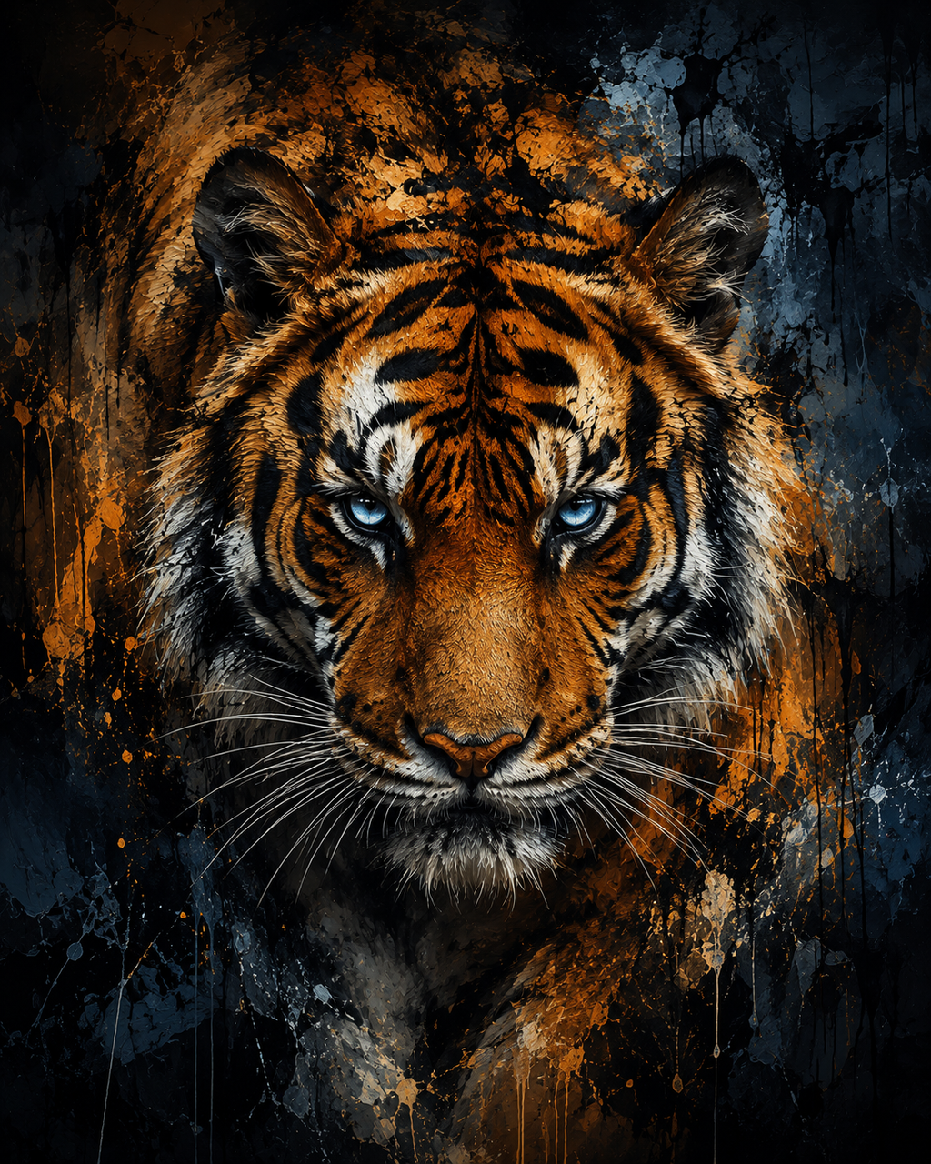 Complete Collection printable wall art — Tiger Strength