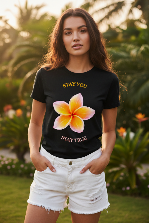 Tropical Plumeria — Lifestyle Mockup