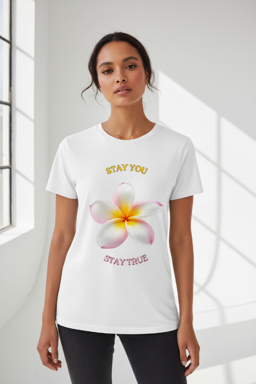 White Plumeria — White BG
