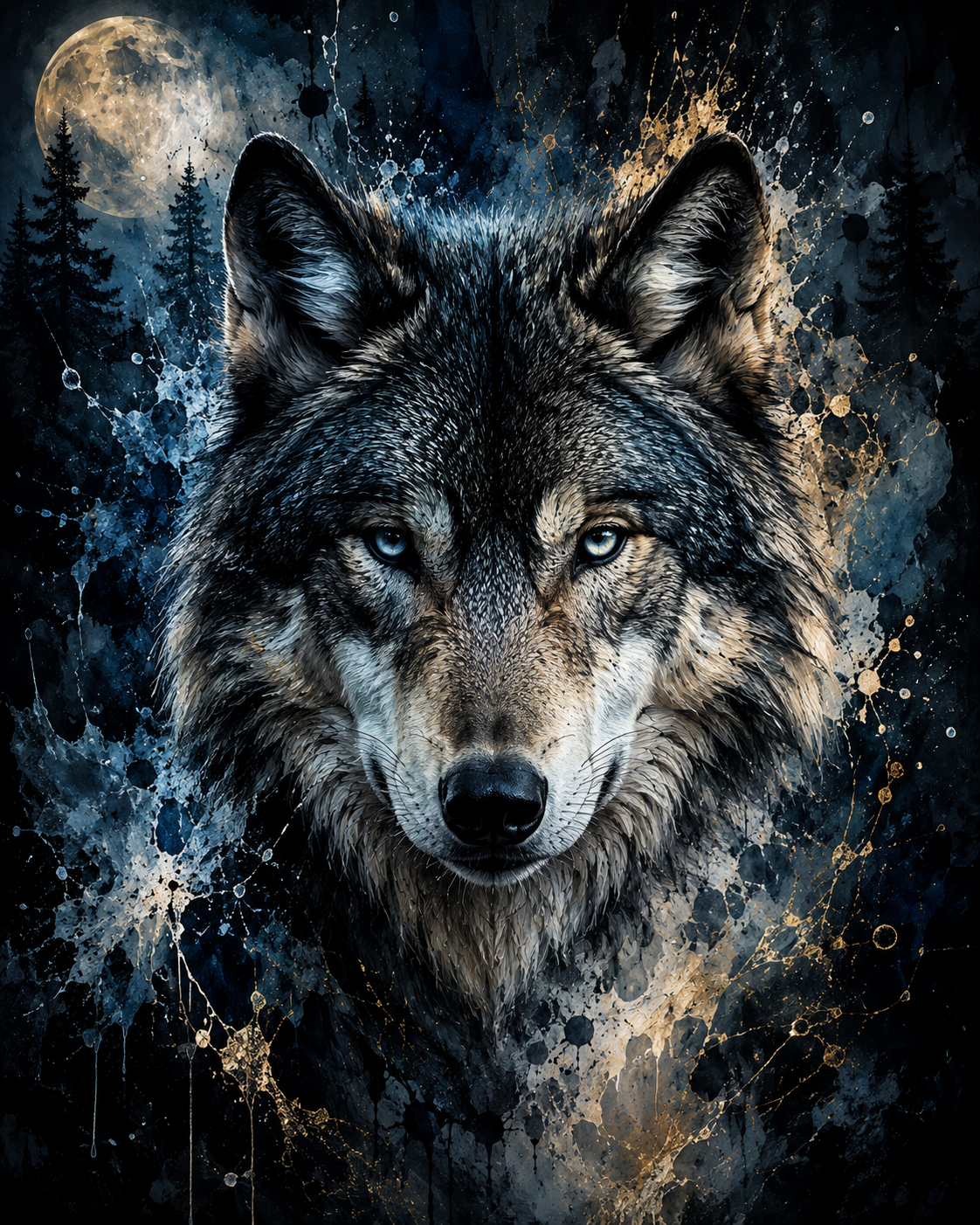 Sacred Trio Bundle — Wolf Loyalty printable wall art