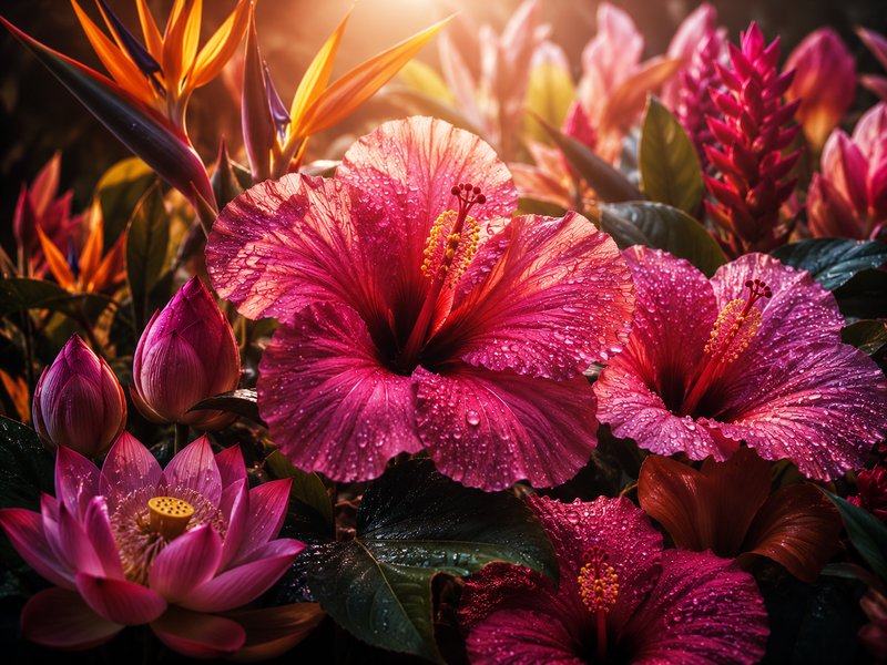 Floral Energy — Beauty That Blooms hibiscus wall art
